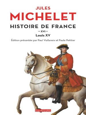 cover image of Histoire de France (Tome 16)--Louis XV